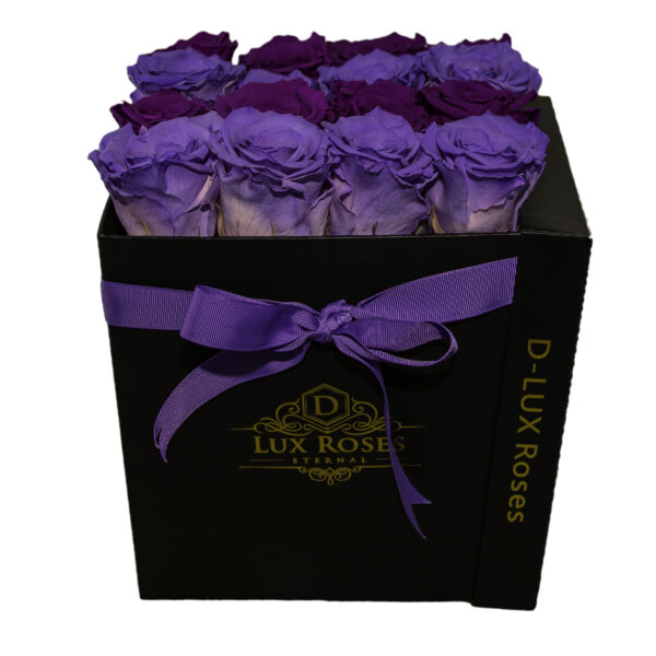 Medium Cube Preserved Roses (Customizable) - Image 6