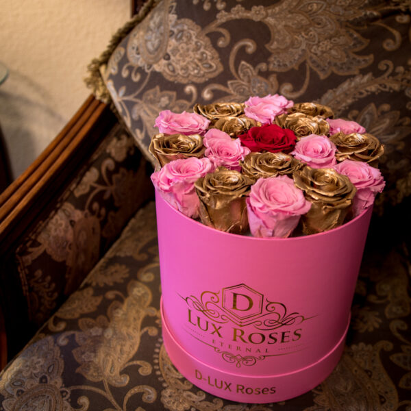 Large Round Preserved Roses (Customizable) - Image 6