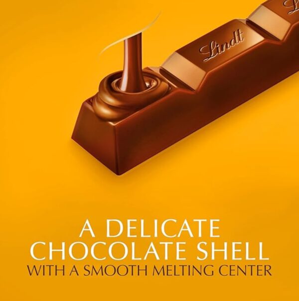 Lindt LINDOR Caramel Chocolate Truffle Bar - Image 3